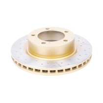  Disque frein avant rainuré percé DBA pour Toyota Land Cruiser 