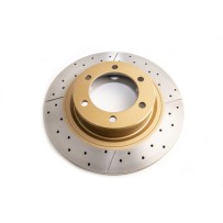 Disque de frein avant rainuré percé DBA Toyota KDJ12/Hilux GR - P