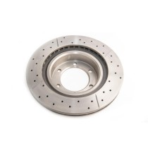 Disque de frein avant rainuré percé DBA Toyota KDJ12/Hilux GR - P