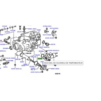 Couvercle temporisateur Denso 2LT2 neuf pour pompe à injection