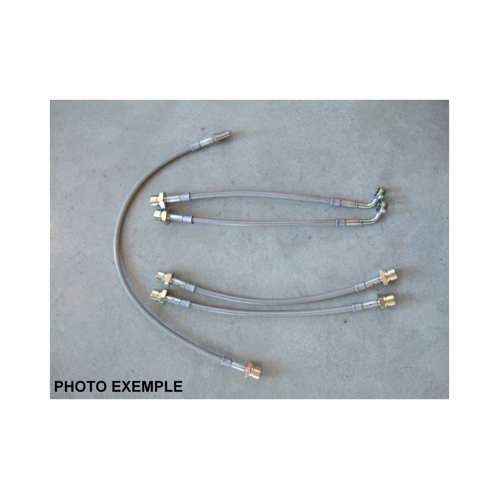 Kit durites de frein inox aviation Pajero – Performance 4x4