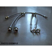 Kit durites frein inox aviation Goodridge pour Patrol 4x4