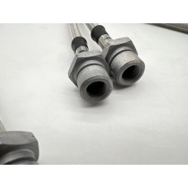 Durites de frein aviation inox HZJ73 KZJ73 - Kit complet 4x4 fiable