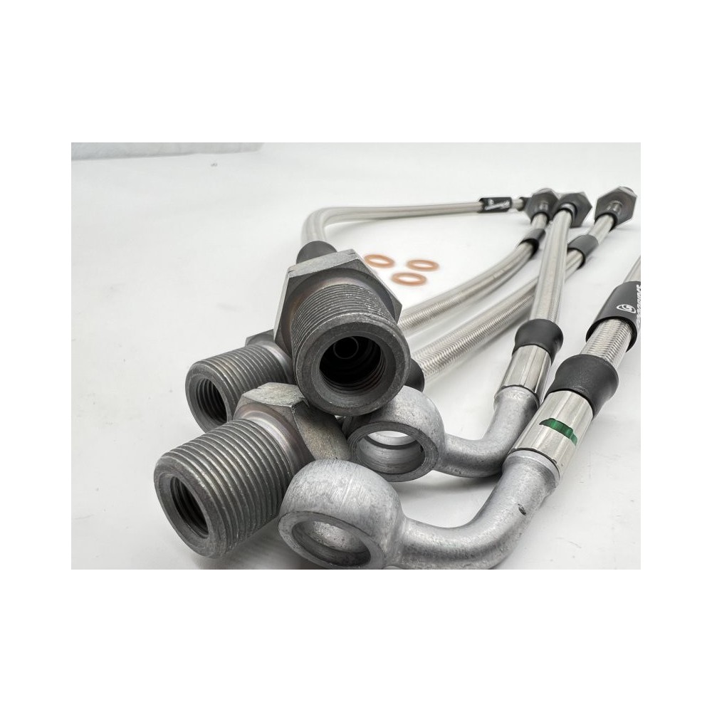  Kit durites de frein inox aviation Goodridge Land Cruiser 90 