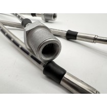 Kit durites frein aviation inox HZJ78 Land Cruiser 70 Goodridge