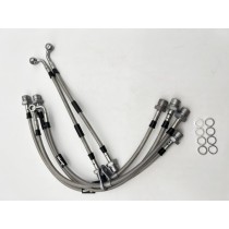 Kit durites frein inox aviation HDJ100 2005+ Goodridge robuste