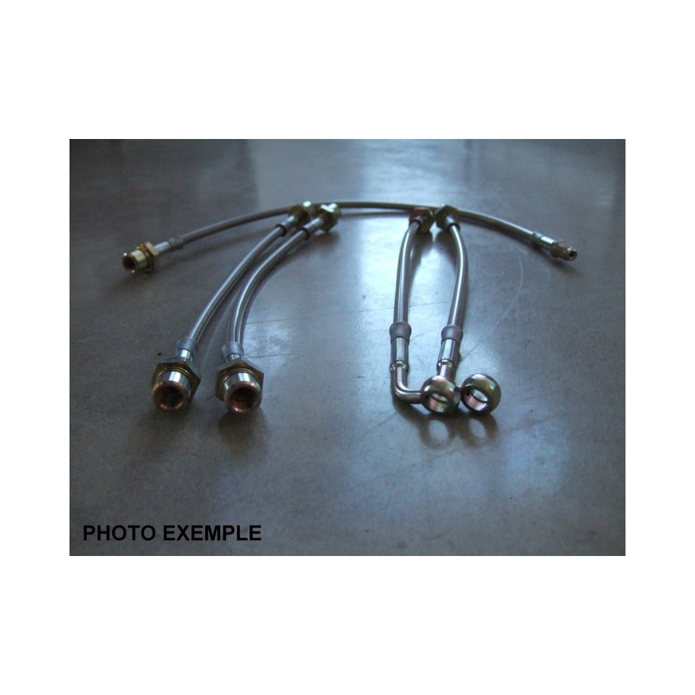 Kit durites frein inox aviation Hilux Revo - Performance et sécurité
