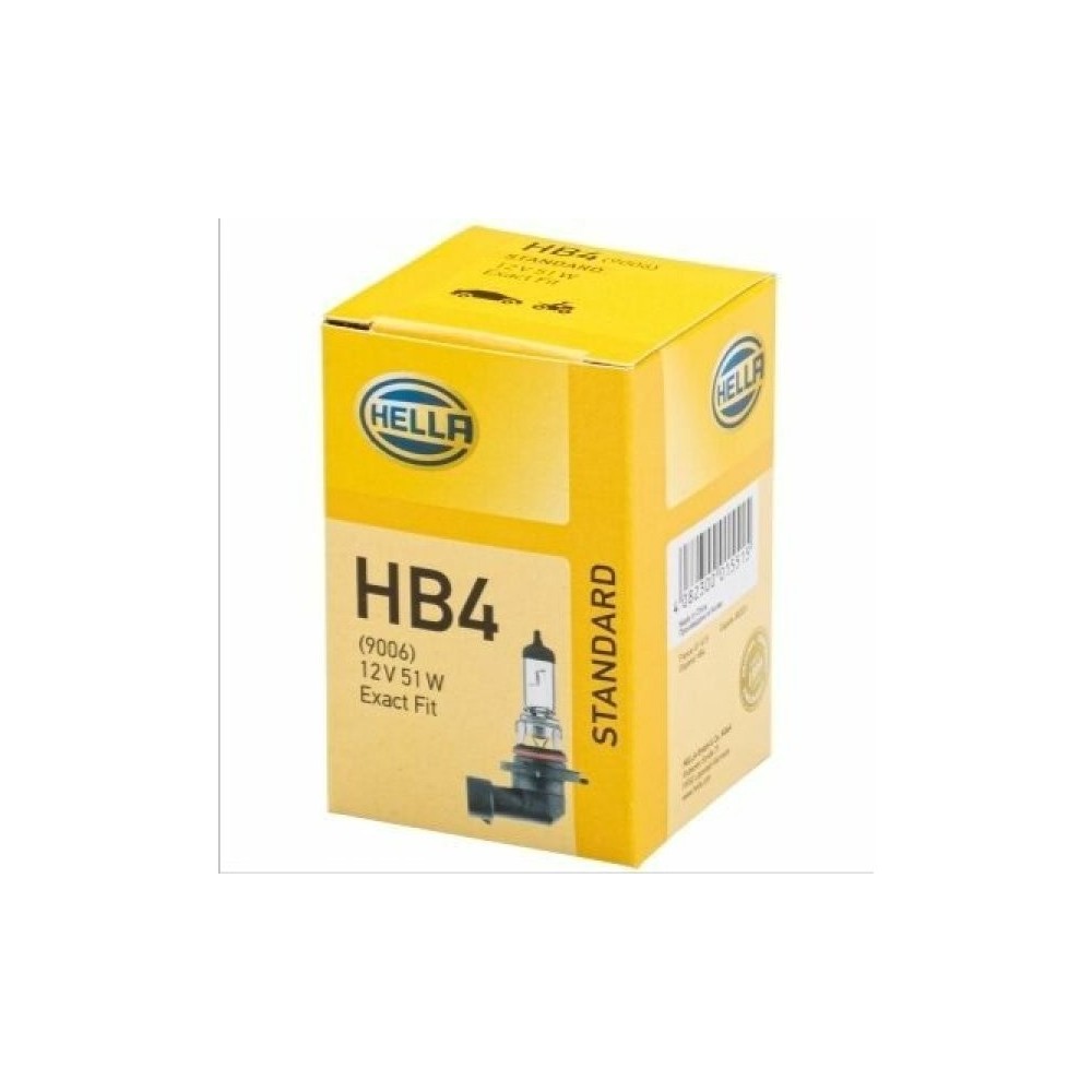 Ampoule Hella HB4 12V 51W P22D – Éclairage auto puissant