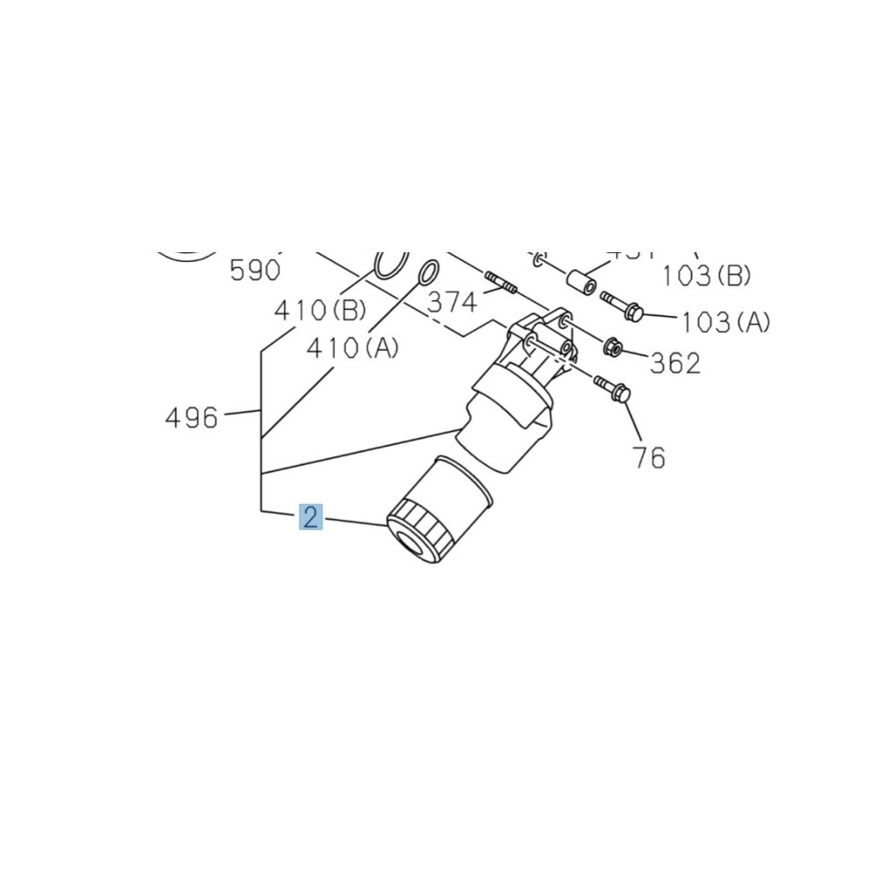 Filtre à huile Isuzu DMax II/III : qualité origine, prix top !