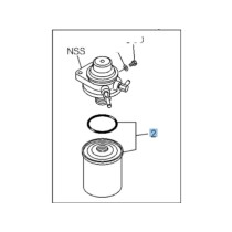 Filtre à carburant Isuzu DMax 2007-2012, qualité origine