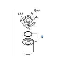 Filtre à carburant Isuzu DMax 2004-2006 origine pas cher