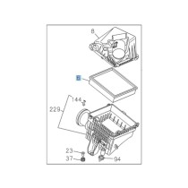 Filtre à air Isuzu DMax II 2017-2020, qualité d'origine constructeur