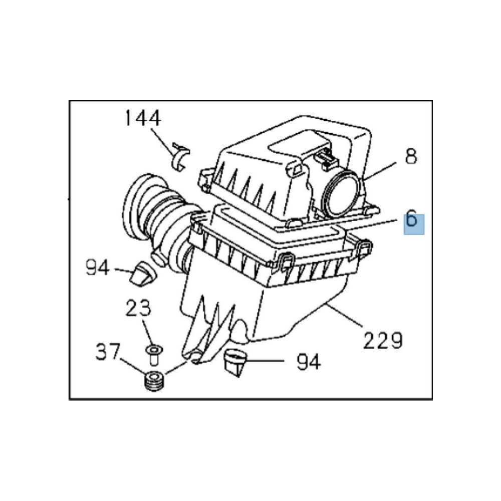 Filtre à air Isuzu DMax 2007-2012 | Qualité constructeur, prix top