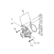 Kit pompe à eau Isuzu DMax II 2017-2020 origine constructeur