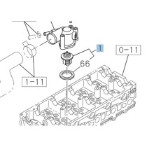 Kit Thermostat + Joint Isuzu D-Max II 2012-2016 Origine Qualité