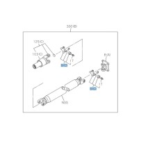 Kit croisillon arbre transmission arrière Isuzu D-Max 2020+ fiable