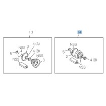 Kit soufflet cardan avant Isuzu D-Max III 2020+ robuste et fiable