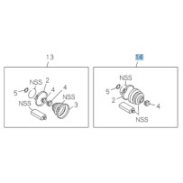 Kit soufflet cardan avant Isuzu D-Max II 2012-2020 origine