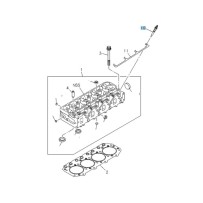 Bougie de préchauffage Isuzu DMax I 2007-2012, démarrez sans souci