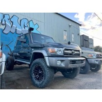  Kit réhausse ressorts hélicoïdaux JMACX +3" pour Land Cruiser 70 