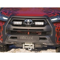 Kit calandre Lazer Triple-R Hilux Invincible 2021+ LED puissant
