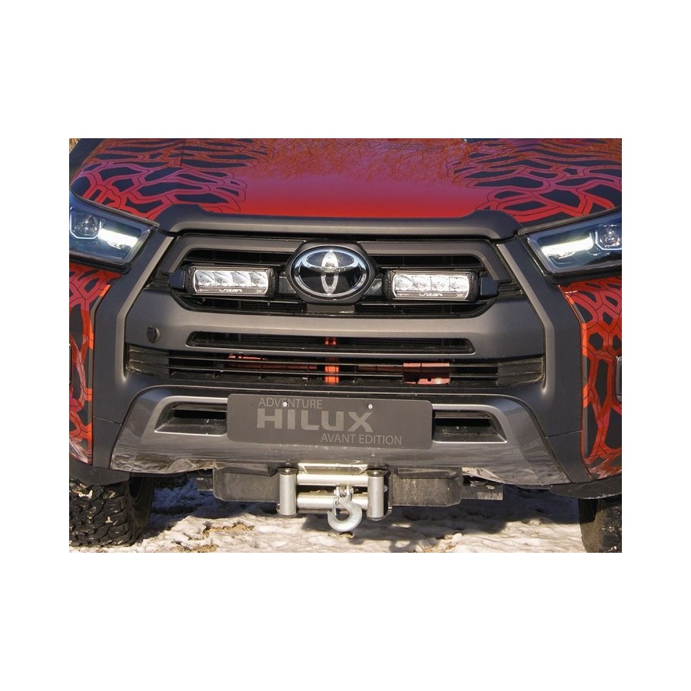 Kit calandre Lazer Triple-R Hilux Invincible 2021+ LED puissant