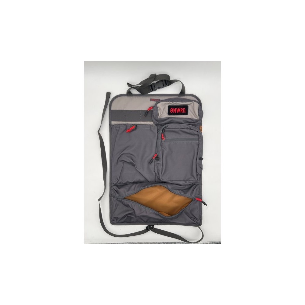 Organiseur de siège ONWRD Gris – Rangement auto pratique et stylé