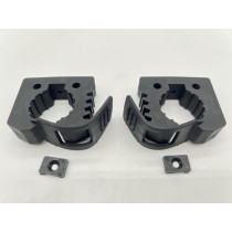 QUICKFIST Fixation 25/57mm (paire) – Support robuste auto