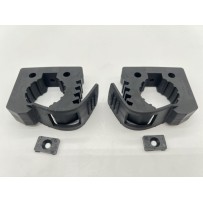 QUICKFIST Fixation 25/57mm (paire) – Support robuste auto