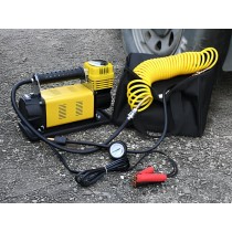 Compresseur portable 12V TMAX 160L/min – Gonflage rapide pneus auto