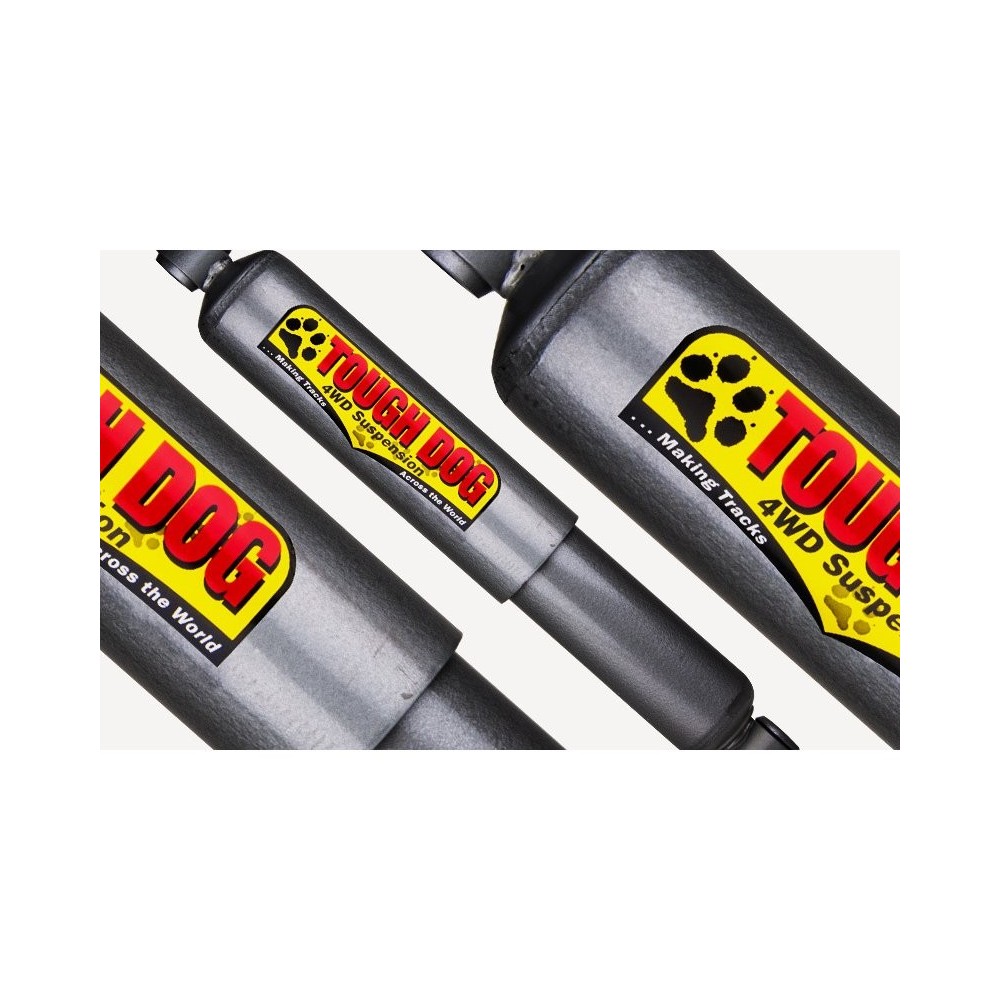 Amortisseur avant Tough Dog +75mm Land Cruiser HDJ80 robuste