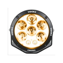 Kit 2 phares LED Vision X Light Cannon Halo ambre longue portée