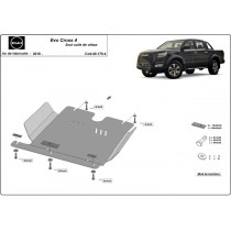 Blindage Boîte EVO Cross 4 2018-2026 Acier 2,5 mm
