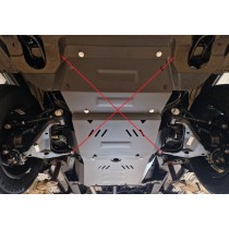 Blindage Boîte EVO Cross 4 2018-2026 Acier 2,5 mm
