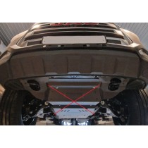 Blindage Boîte EVO Cross 4 2018-2026 Acier 2,5 mm