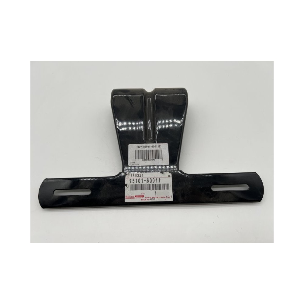 Support plaque immatriculation AV BJ4 1980 Toyota neuf d'origine