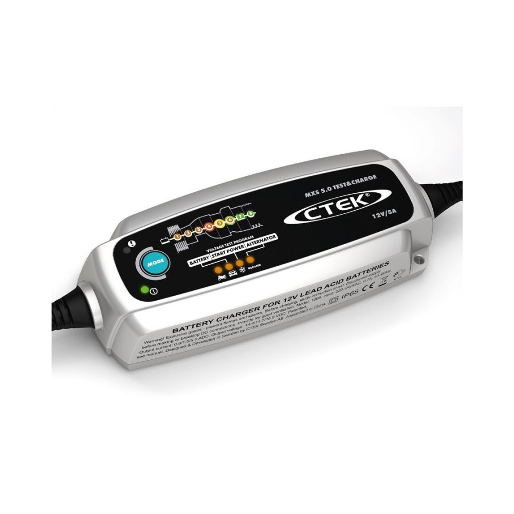 Chargeur de Batterie CTEK MXS 5.0 12V - Performance et Sécurité