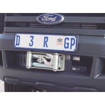  Platine de treuil Front Runner pour Ford Ranger T6 robuste 