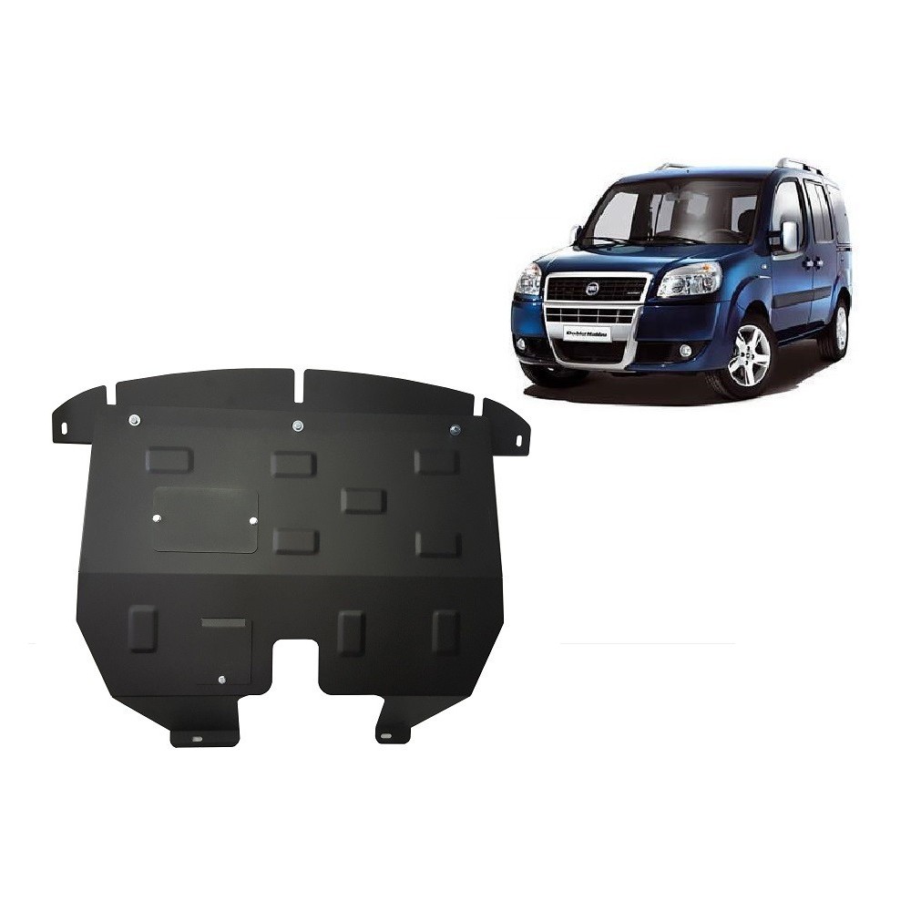 Protection sous moteur et de la boîte de vitesse Fiat Doblo