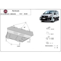Protection sous moteur et de la boîte de vitesse Fiat Scudo