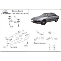 Protection sous moteur et de la boîte de vitesse Daewoo Espero
