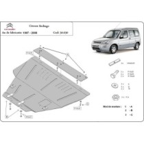 Protection sous moteur et de la boîte de vitesse Citroen Berlingo