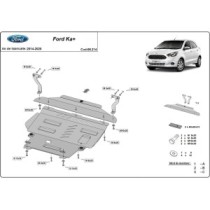 Protection sous moteur et de la boîte de vitesse Ford KA
