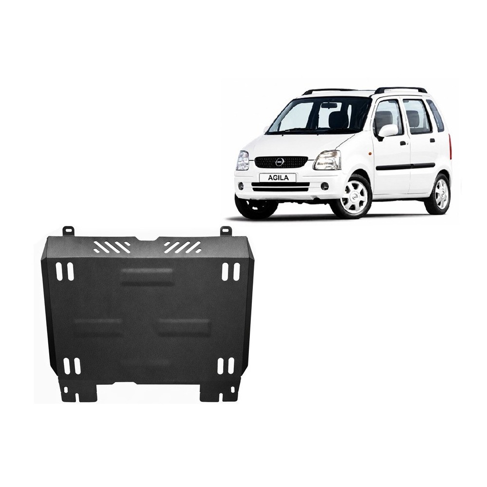 Protection sous moteur et de la boîte de vitesse Opel Agila (H00)