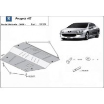 Protection sous moteur et de la boîte de vitesse Peugeot 407