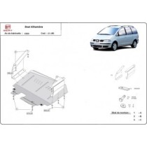 Protection sous moteur et de la boîte de vitesse Seat Alhambra