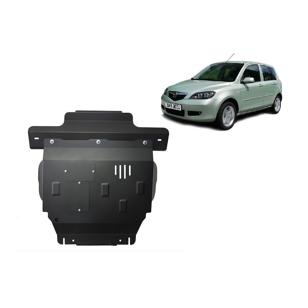 Protection sous moteur et de la boîte de vitesse Mazda 2
