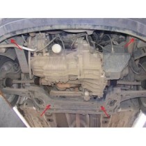 Protection sous moteur et de la boîte de vitesse Mazda 2