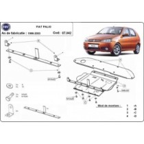 Protection sous moteur et de la boîte de vitesse Fiat Palio
