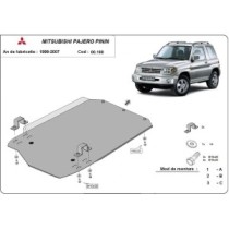 Protection de la boîte de vitesse Mitsubishi Pajero Pinin